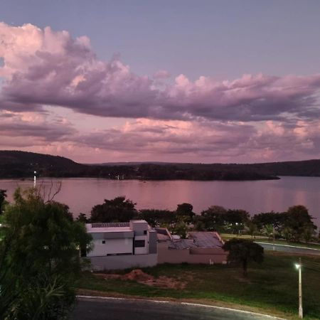 Enseada Nautico Apart Flat I Vista Para O Lago Corumba Калдас-Новас Экстерьер фото