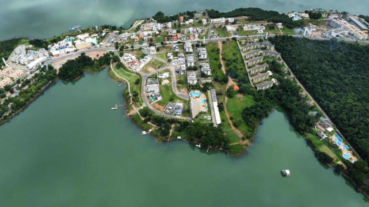 Enseada Nautico Apart Flat I Vista Para O Lago Corumba Калдас-Новас Экстерьер фото